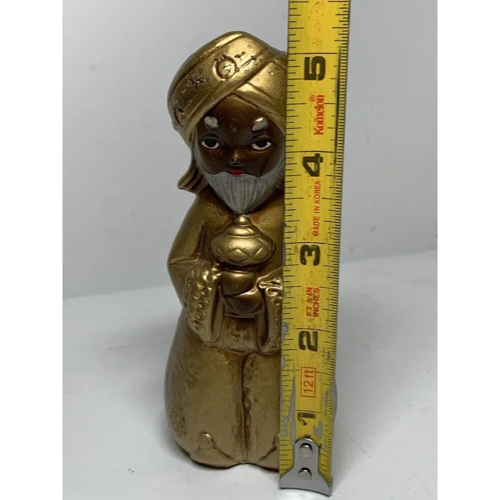 Vintage STAR Wise Man Figure MCM Nativity Figurine Holiday Mid Century Mod